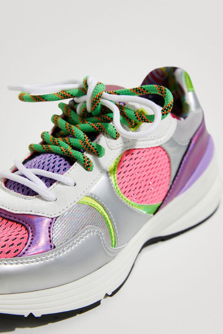 M. Christian Lacroix neon sneakers | Desigual