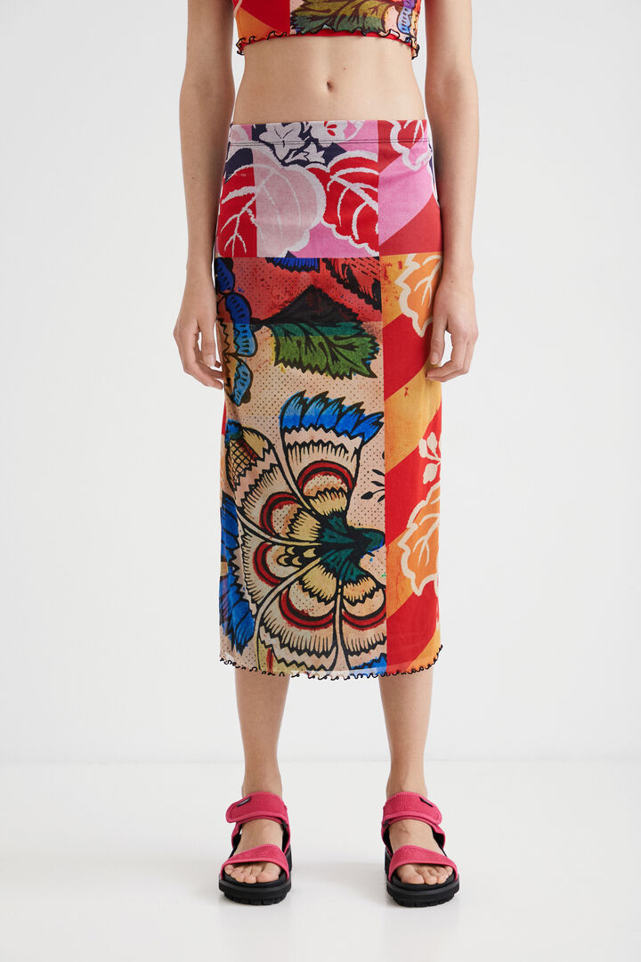 Falda midi M. Christian Lacroix | Desigual