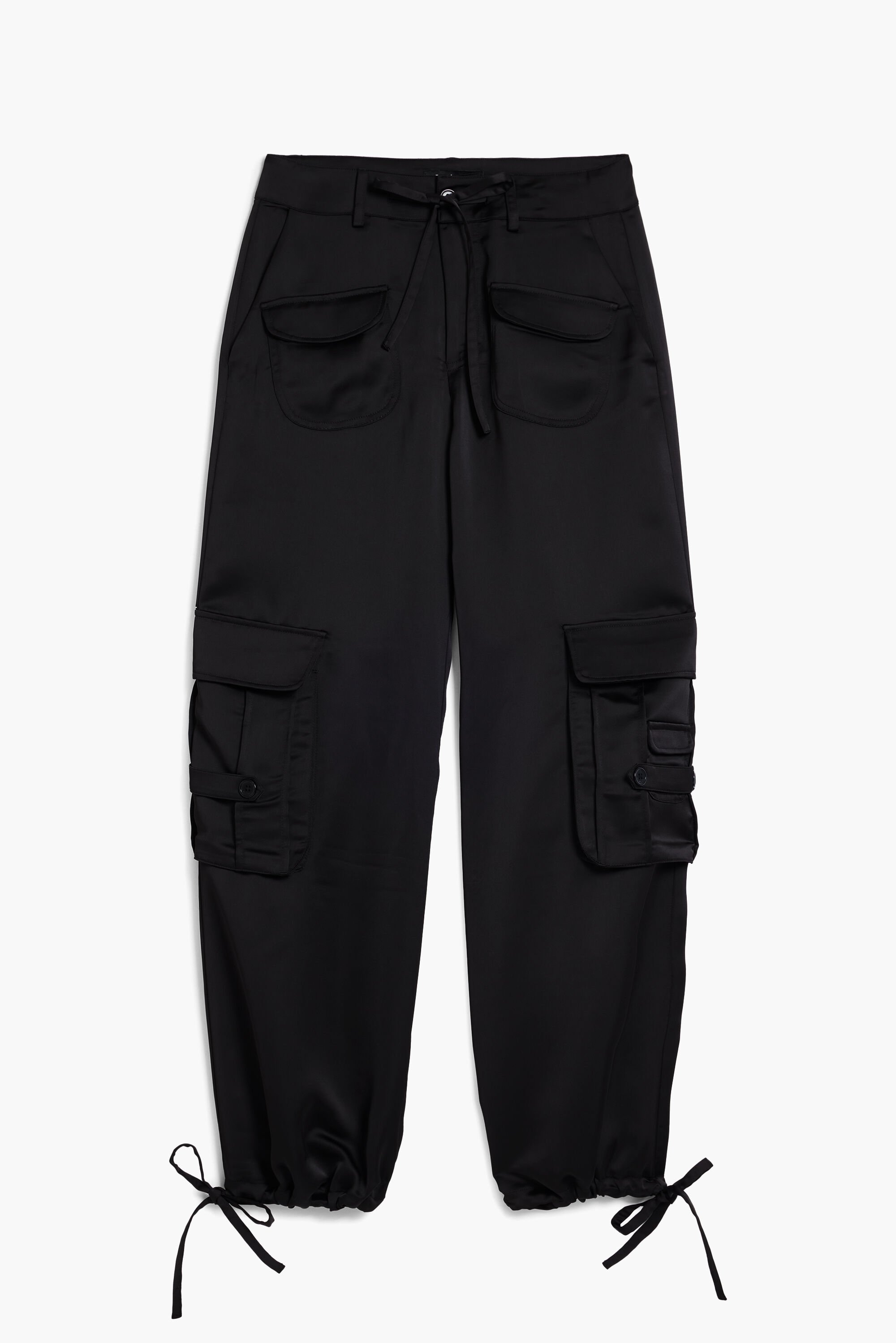 Satin cargo pants Women's I Desigual.com