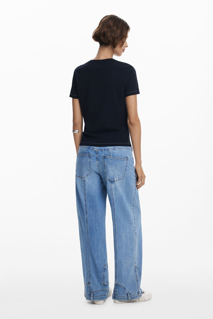 T-shirt cœur journal | Desigual