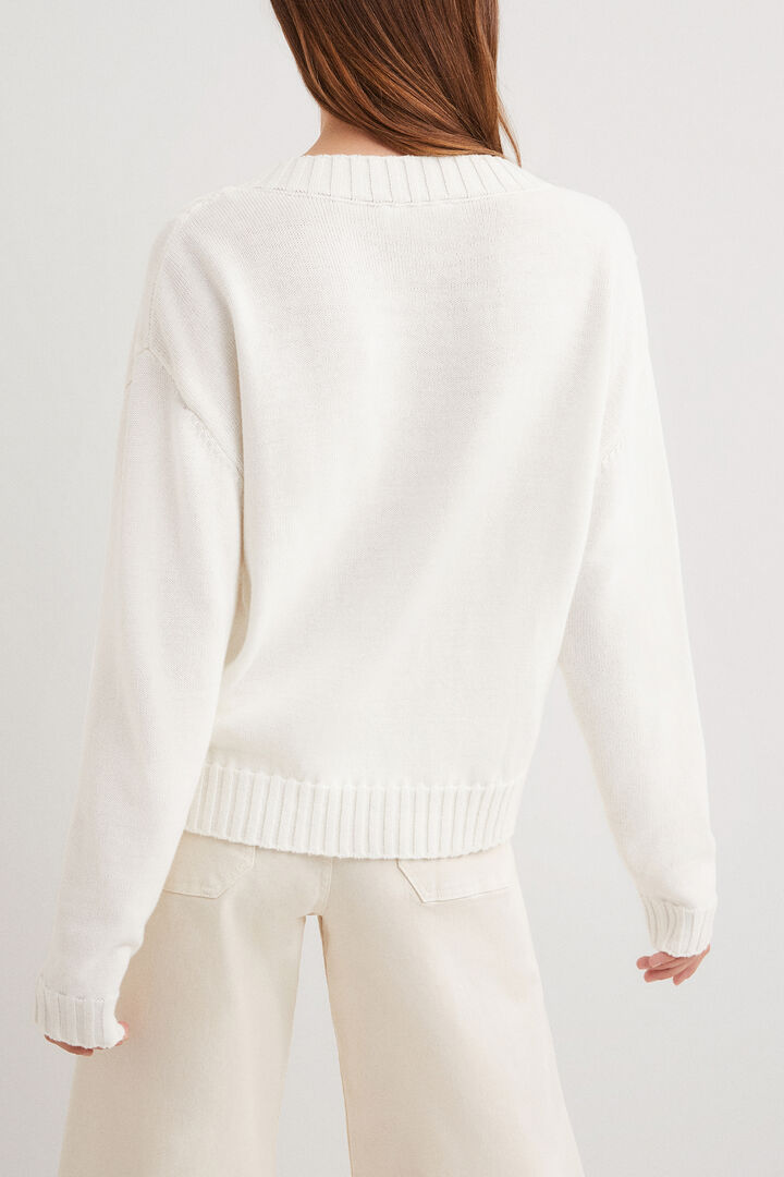 Lace patchwork jumper | Desigual