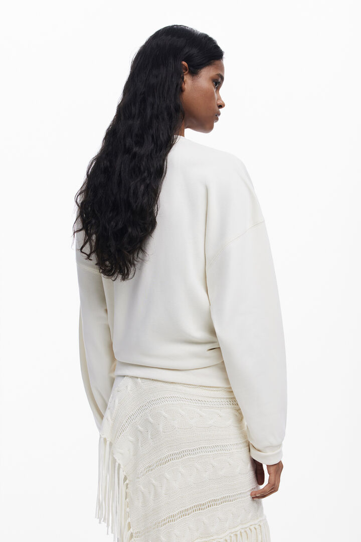 Fringe sweatshirt | Desigual