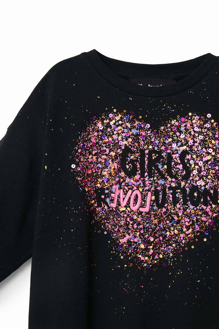 Sequin splatter T-shirt | Desigual