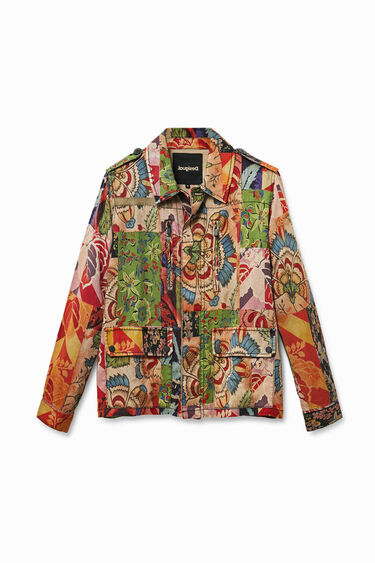 M. Christian Lacroix tropical patchwork jacket | Desigual