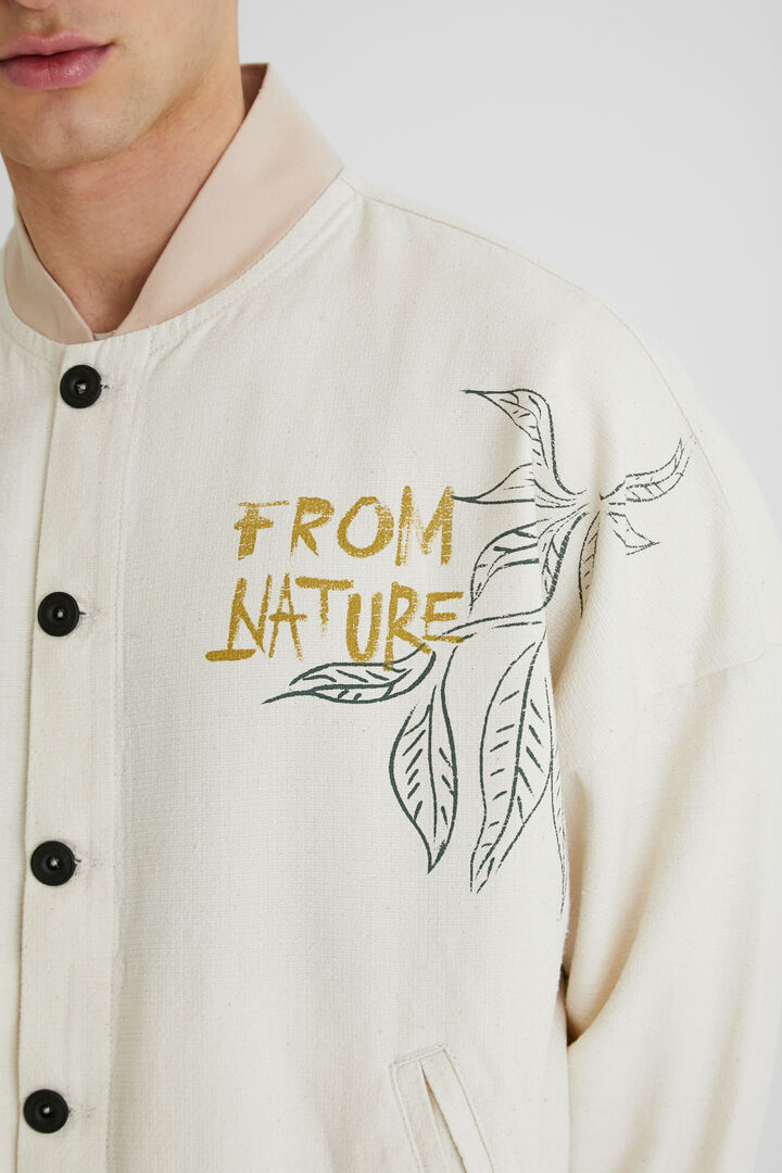 Natural College Jacket | Desigual