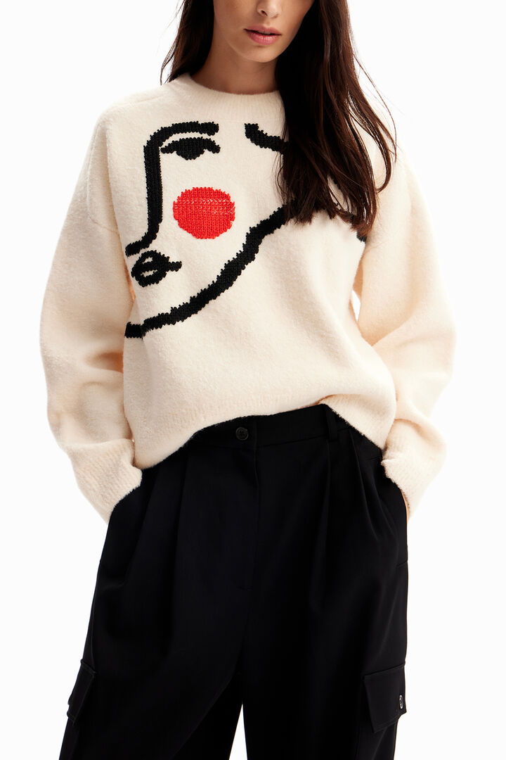 Jersey oversize cara | Desigual
