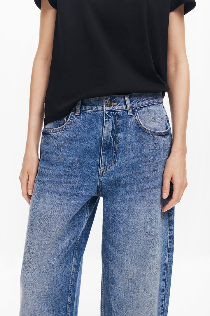Balloon denim jeans | Desigual