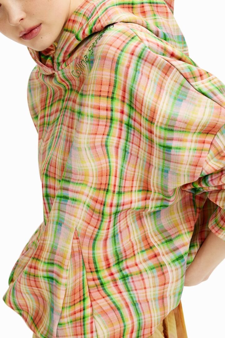 Sudadera vichy multicolor Collina Strada | Desigual