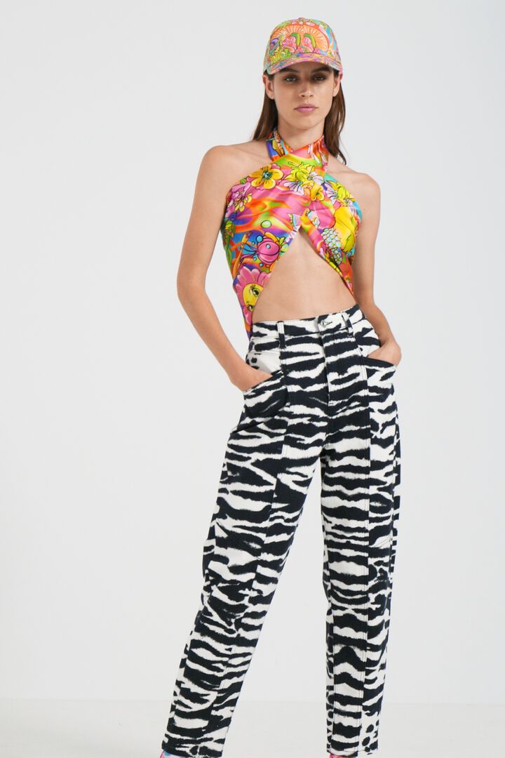 Square silk foulard | Desigual