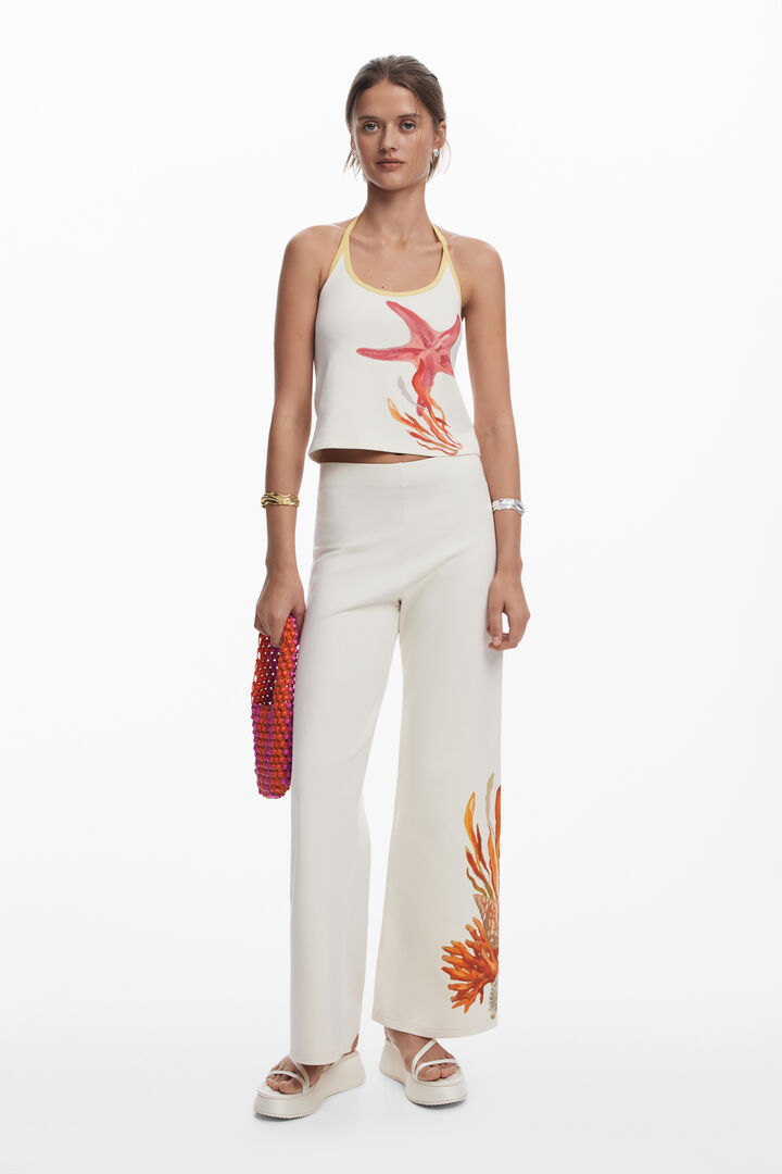 Top noué étoile de mer | Desigual