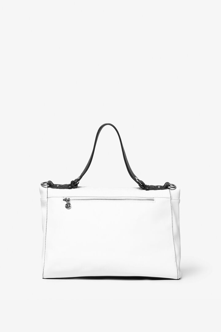 Sac carré blanc en simili cuir | Desigual