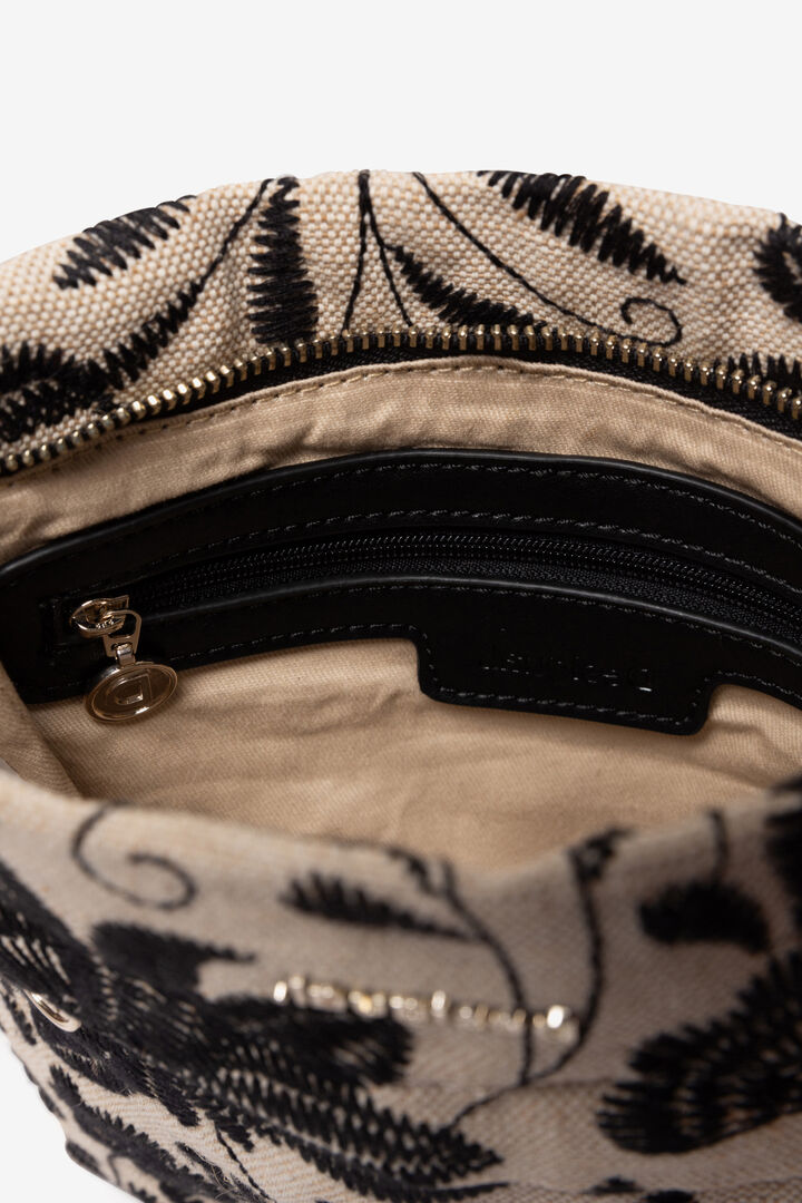 Bolso bordado de inspiración africana | Desigual