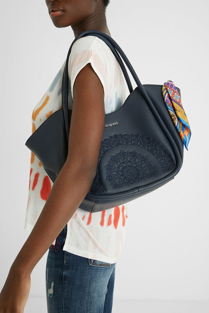 Sling-tote bag scarf | Desigual