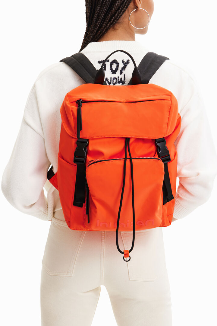 Large recycled backpack | Desigual