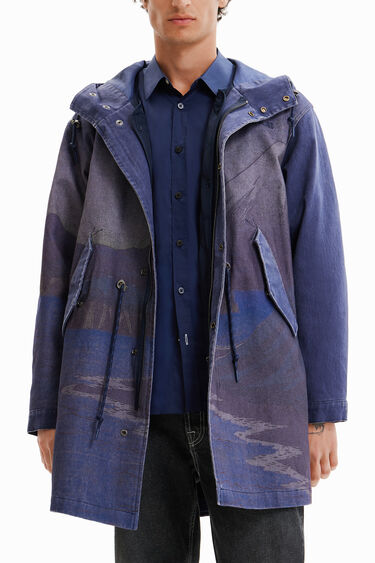 Parka acolchada desmontable | Desigual