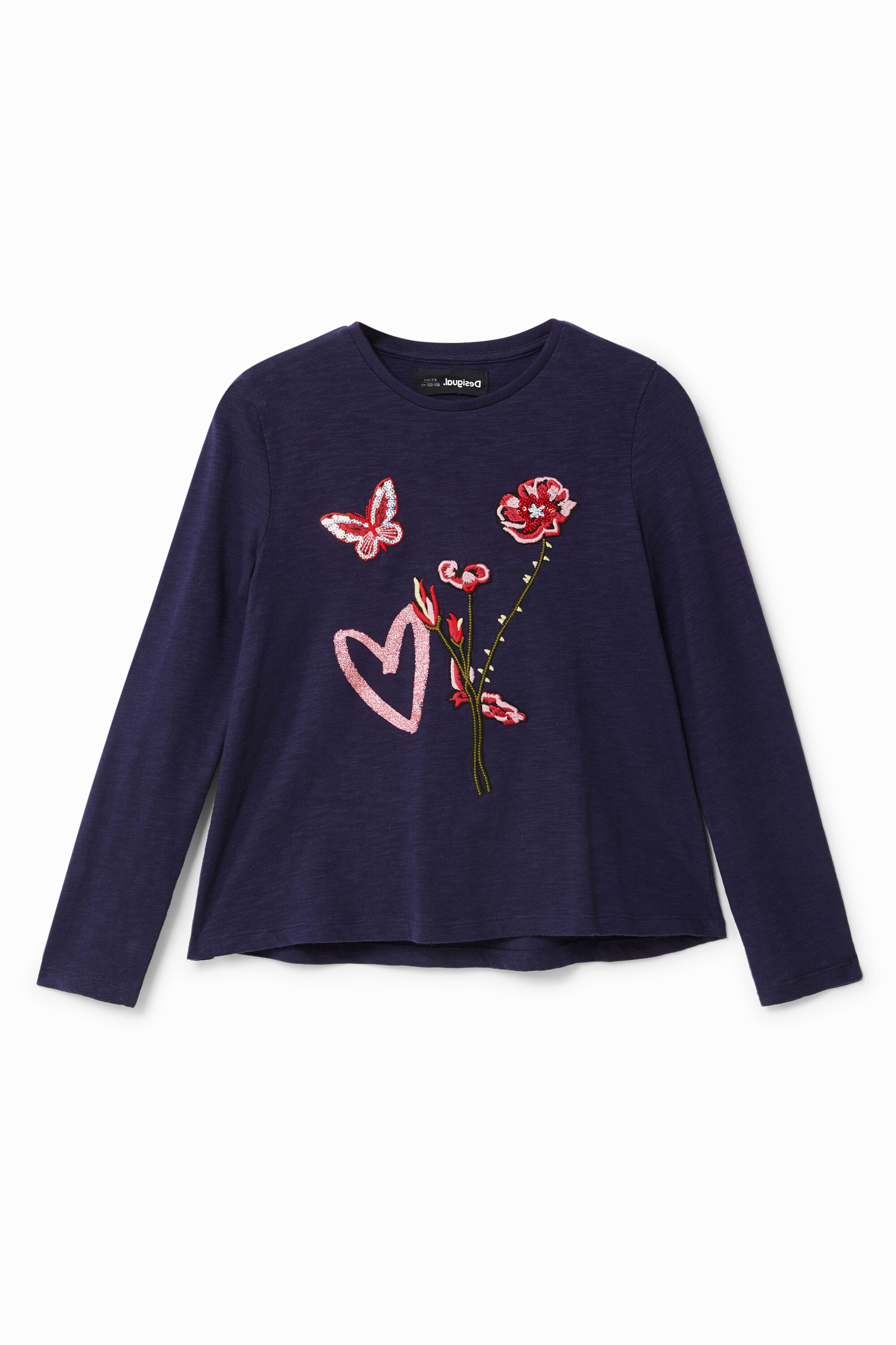 Shirt Blumen 100% Baumwolle