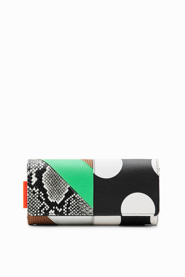 Large patchwork wallet | Desigual