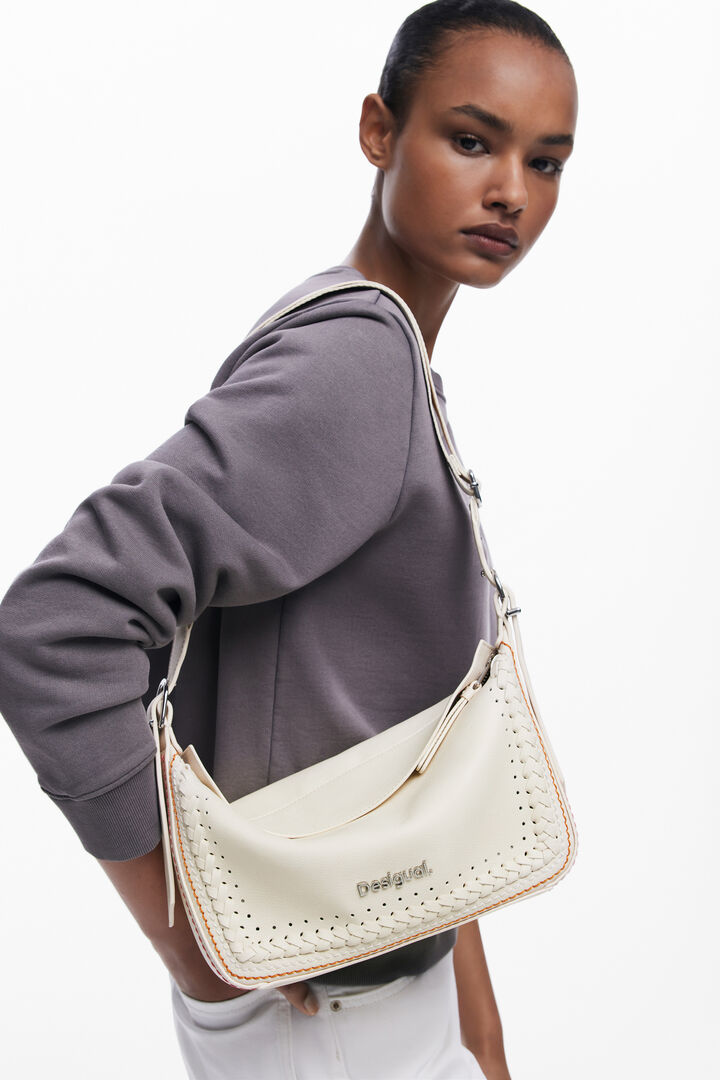 Bag with braided details | Desigual