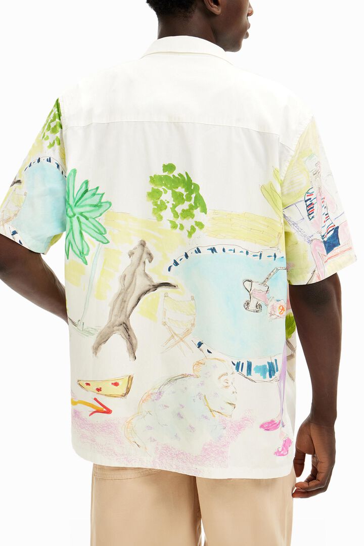 Camisa estampado acuarela | Desigual