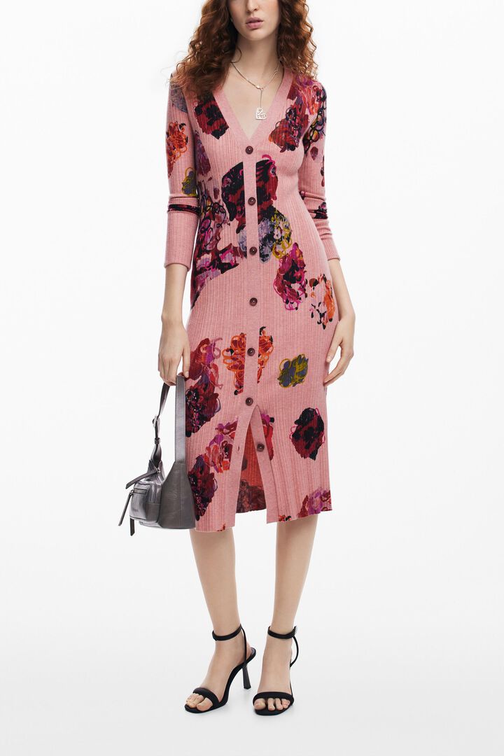 Vestido punto midi M. Christian Lacroix | Desigual