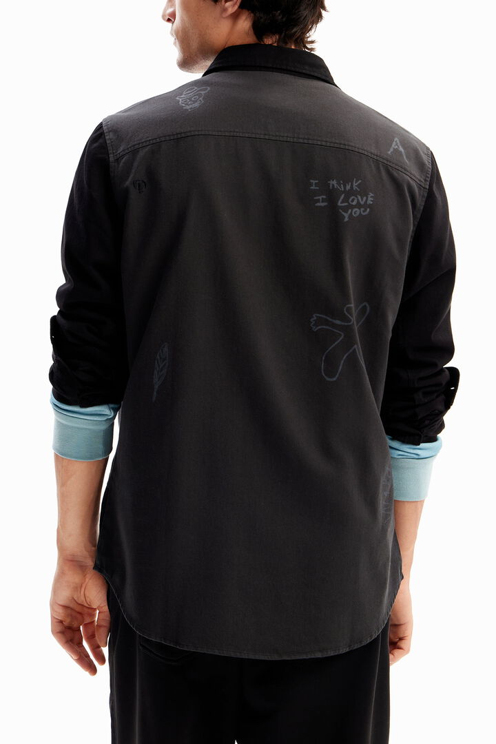 Camisa patchwork dibujos | Desigual