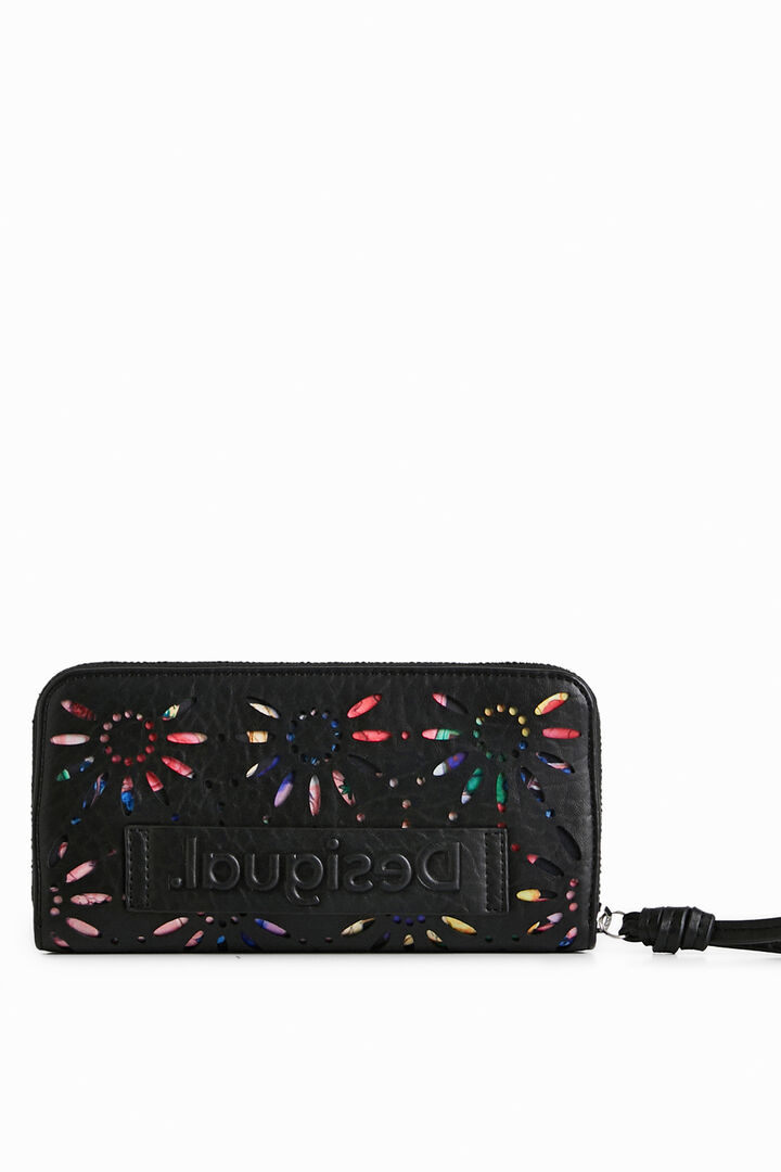 Monedero troquelado floral | Desigual