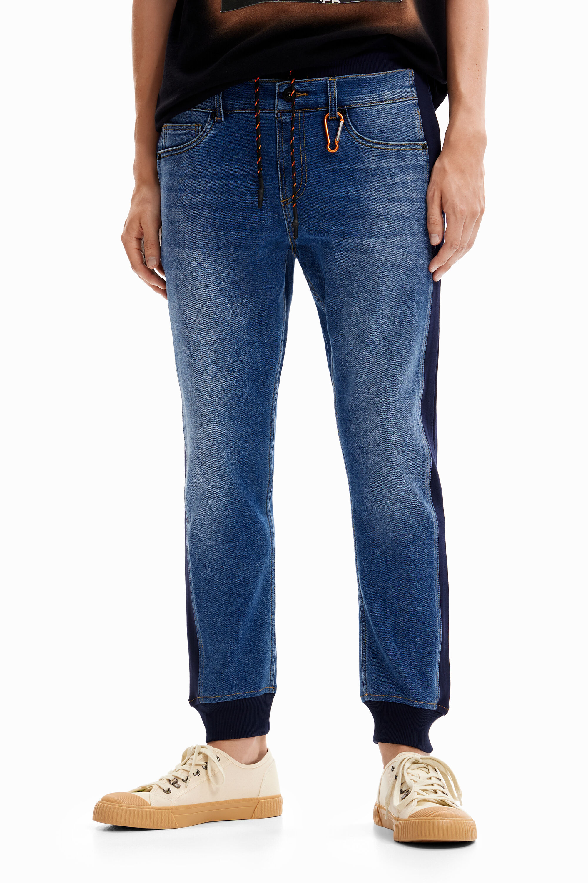 Desigual Men`s Jeans DENIM BUDAPEST REP regular fit Blue  NEW  RP 109 Eur