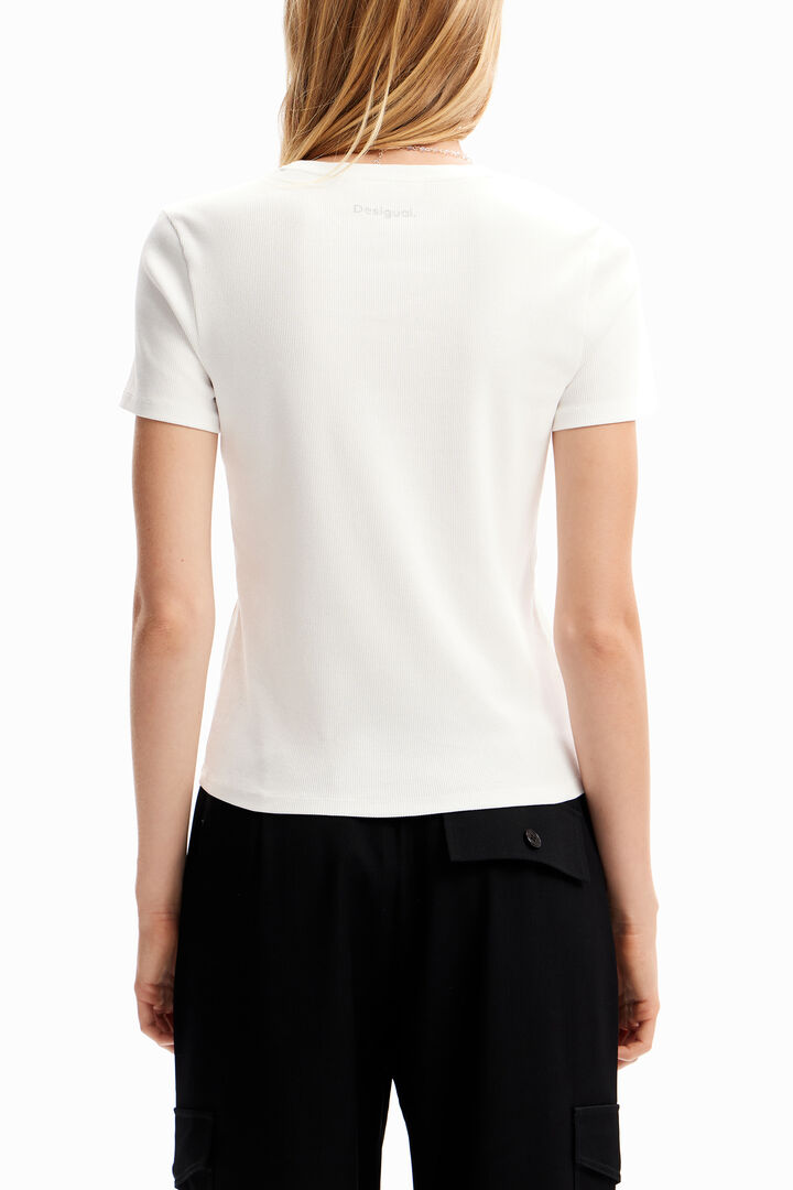 Flower message T-shirt | Desigual