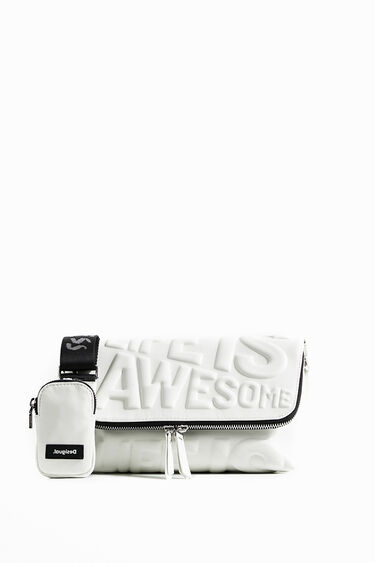 "Life is Awesome" táska | Desigual