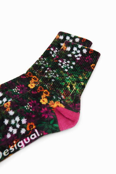 Floral mini socks | Desigual