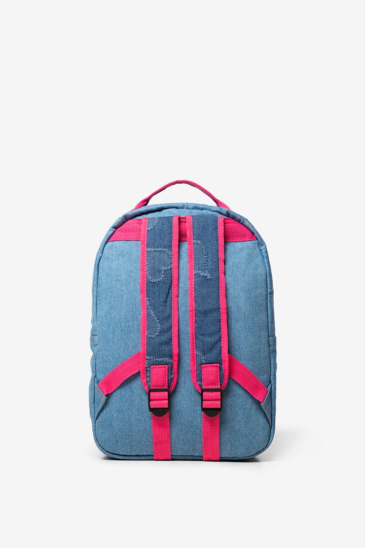 Denim-Rucksack mit Pailletten | Desigual