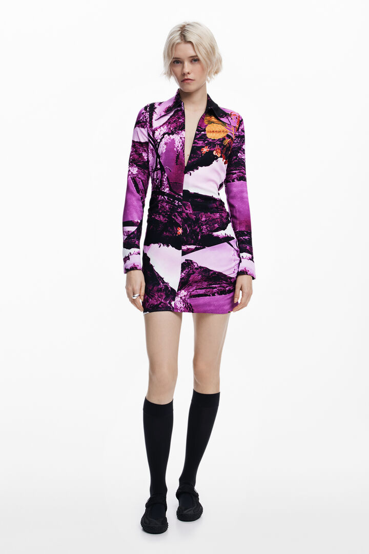 Dress designed by Mr. Christian Lacroix | Desigual