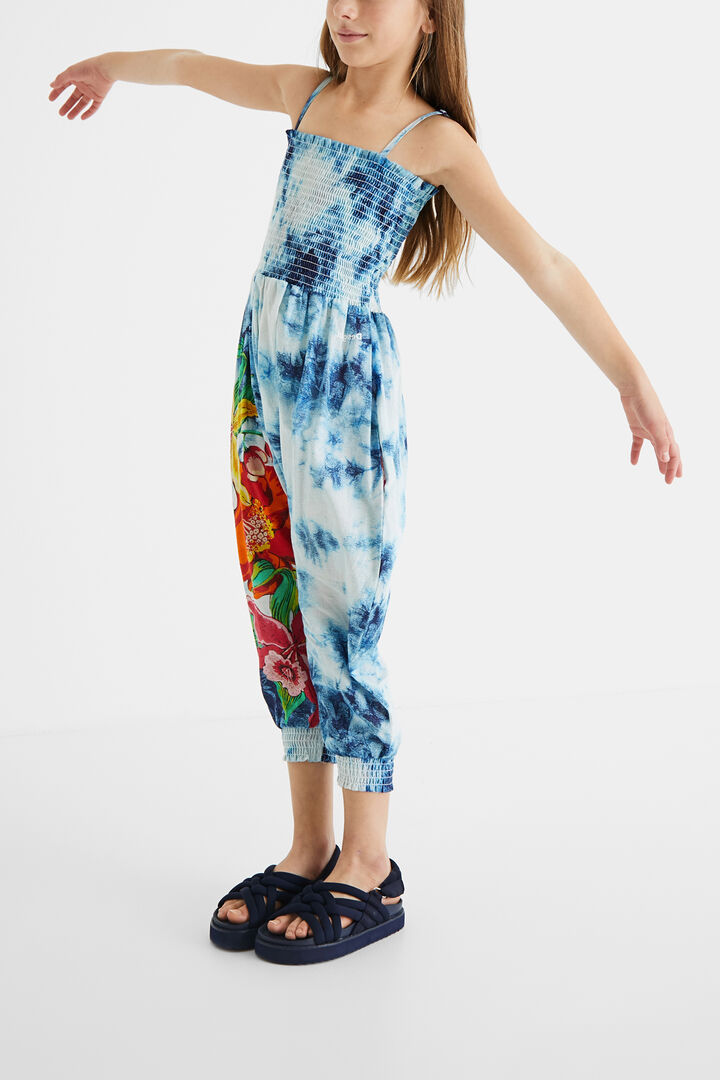 Mono largo algodón tie dye flores | Desigual