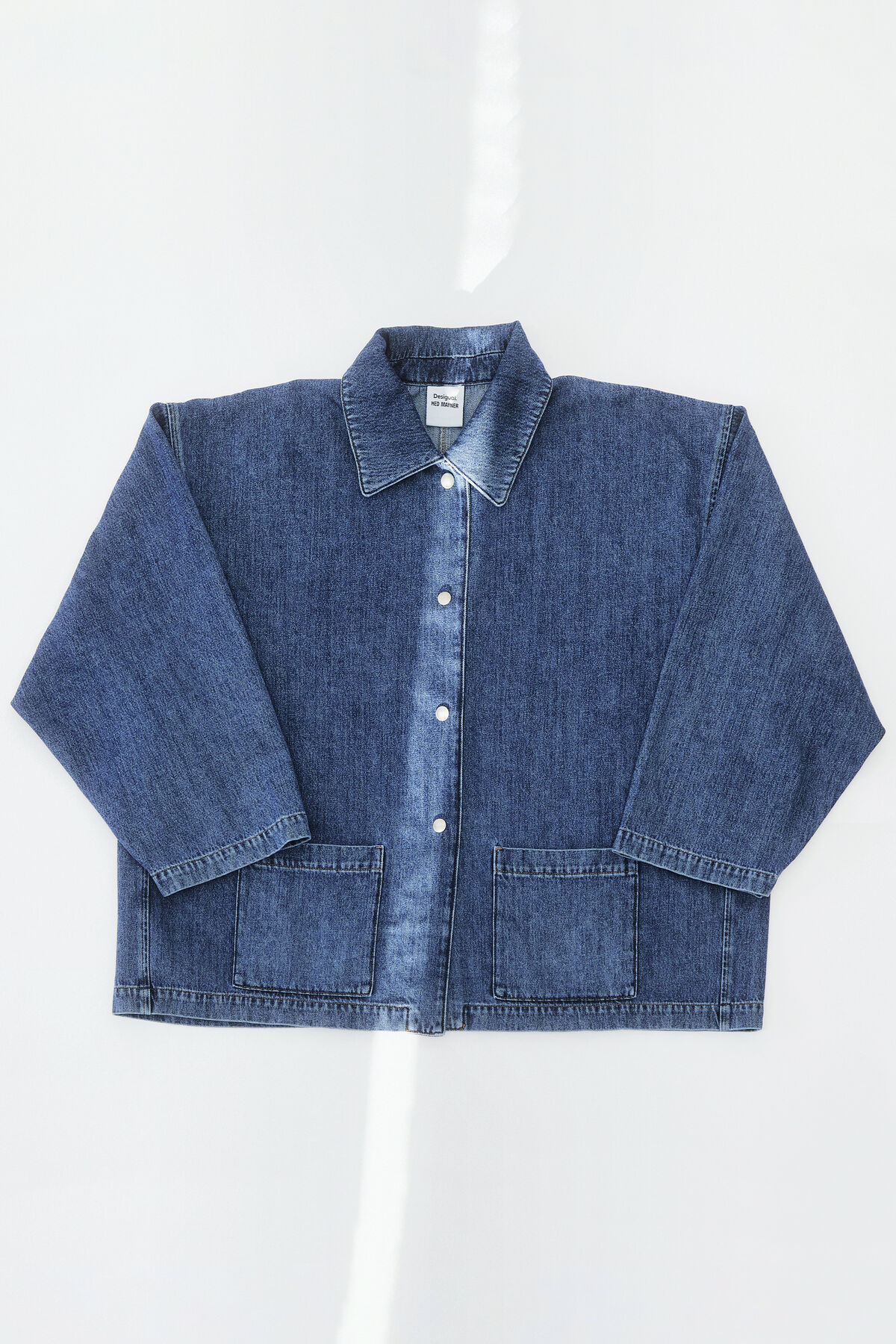 Unisex Hed Mayner oversize denim jacket I Desigual.com