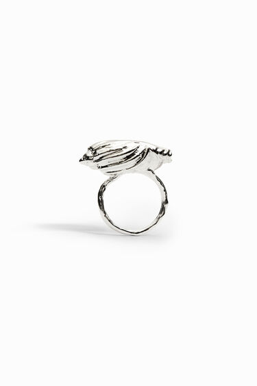 Vergulde ring schelp Zalio | Desigual