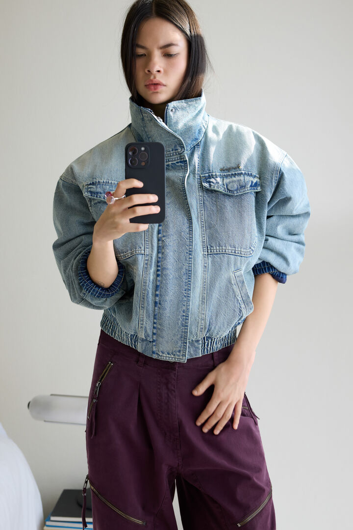 Reversible trucker jacket | Desigual