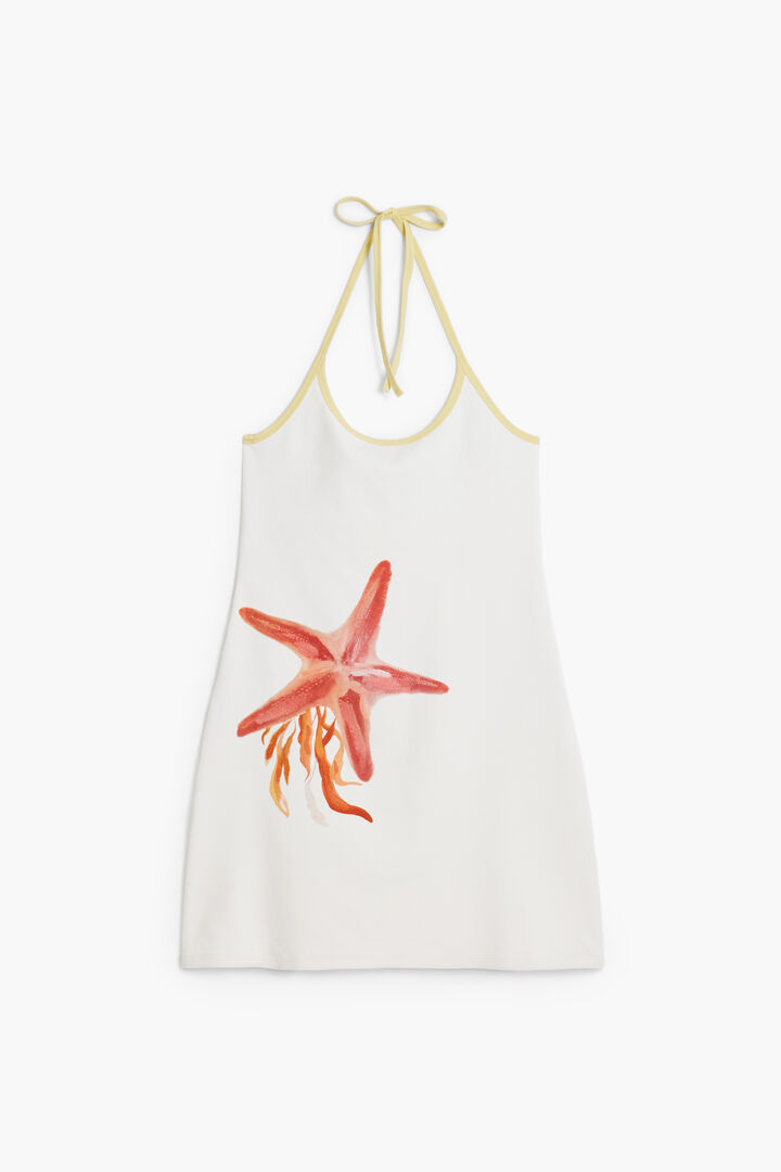 Vestido anudado estrella mar | Desigual