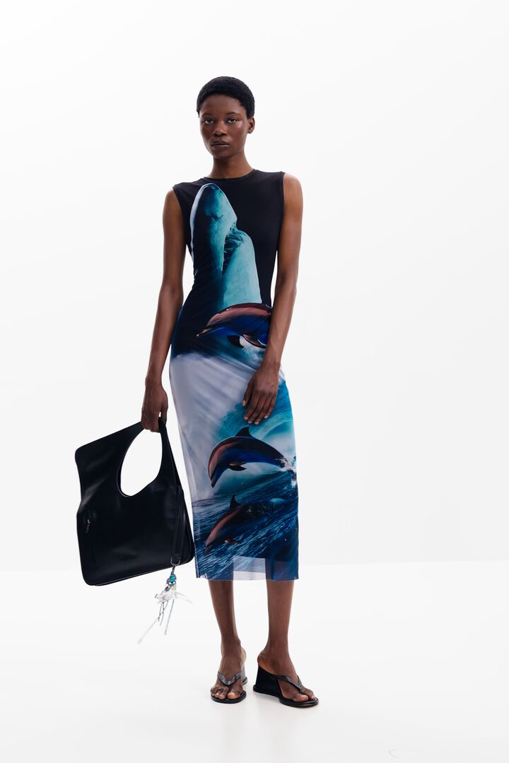 Robe longue requin Botter | Desigual