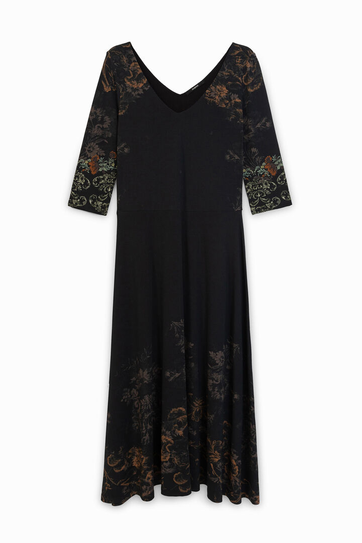 Robe mi-longue florale | Desigual