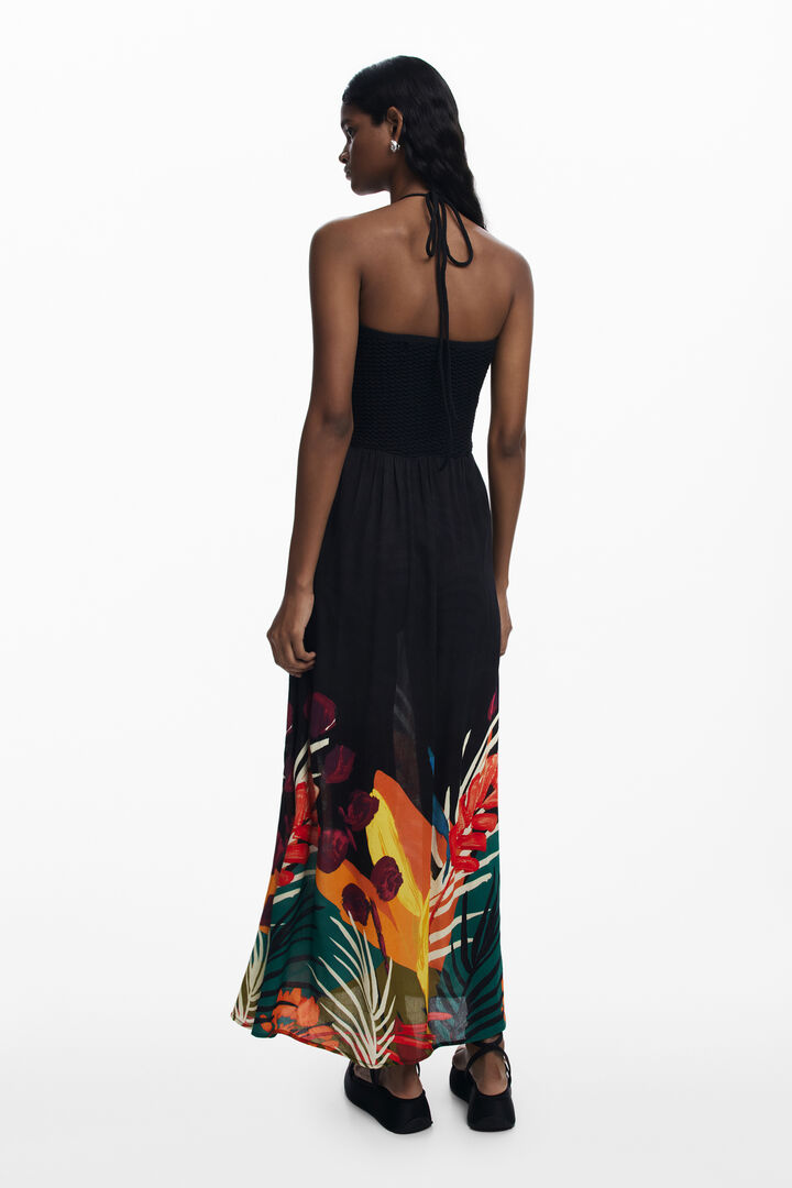 Tropical maxi dress | Desigual
