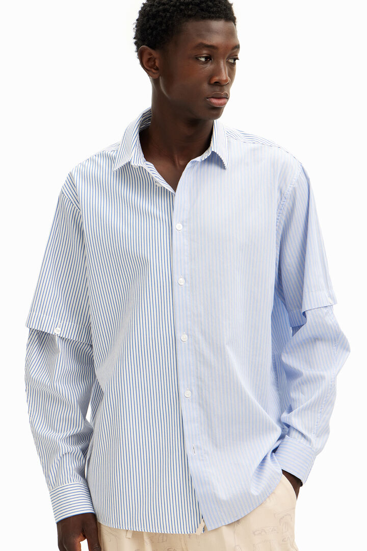 Camisa manga larga deconstruida | Desigual