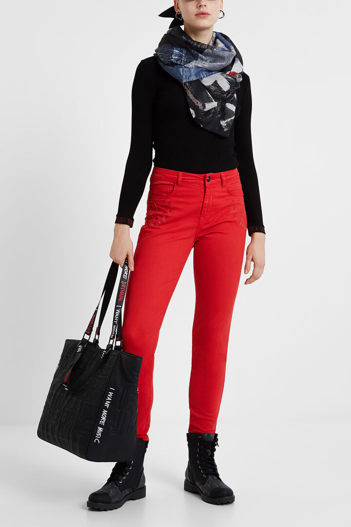 Logomaniac stars foulard | Desigual