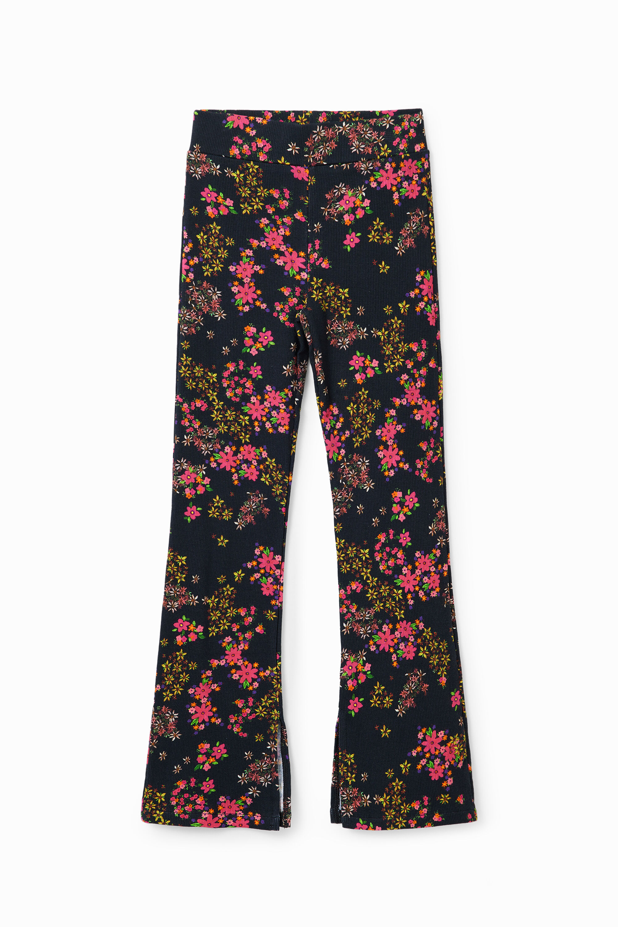 Leggings Flare Blumen