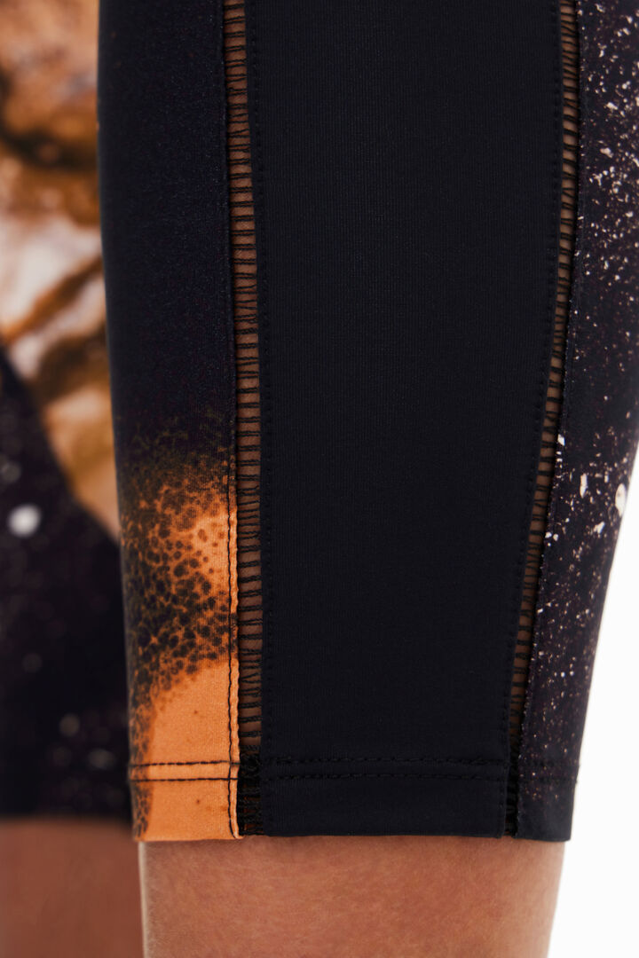 Leggings estampado efecto mineral | Desigual