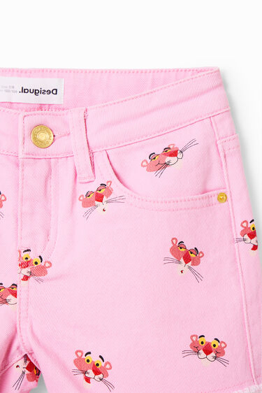 Pink Panther Denim Shorts | Desigual