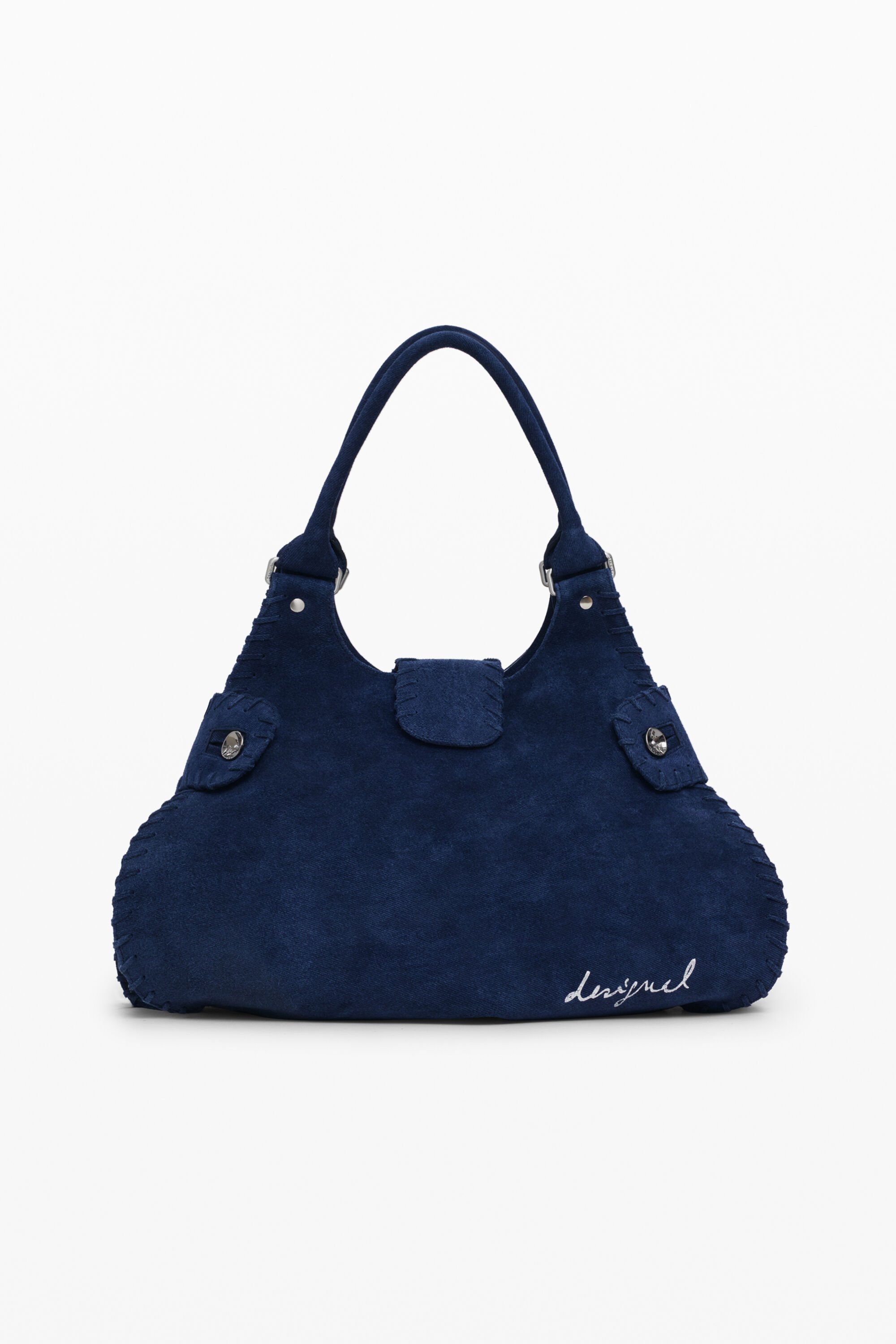 Small woven leather bag
