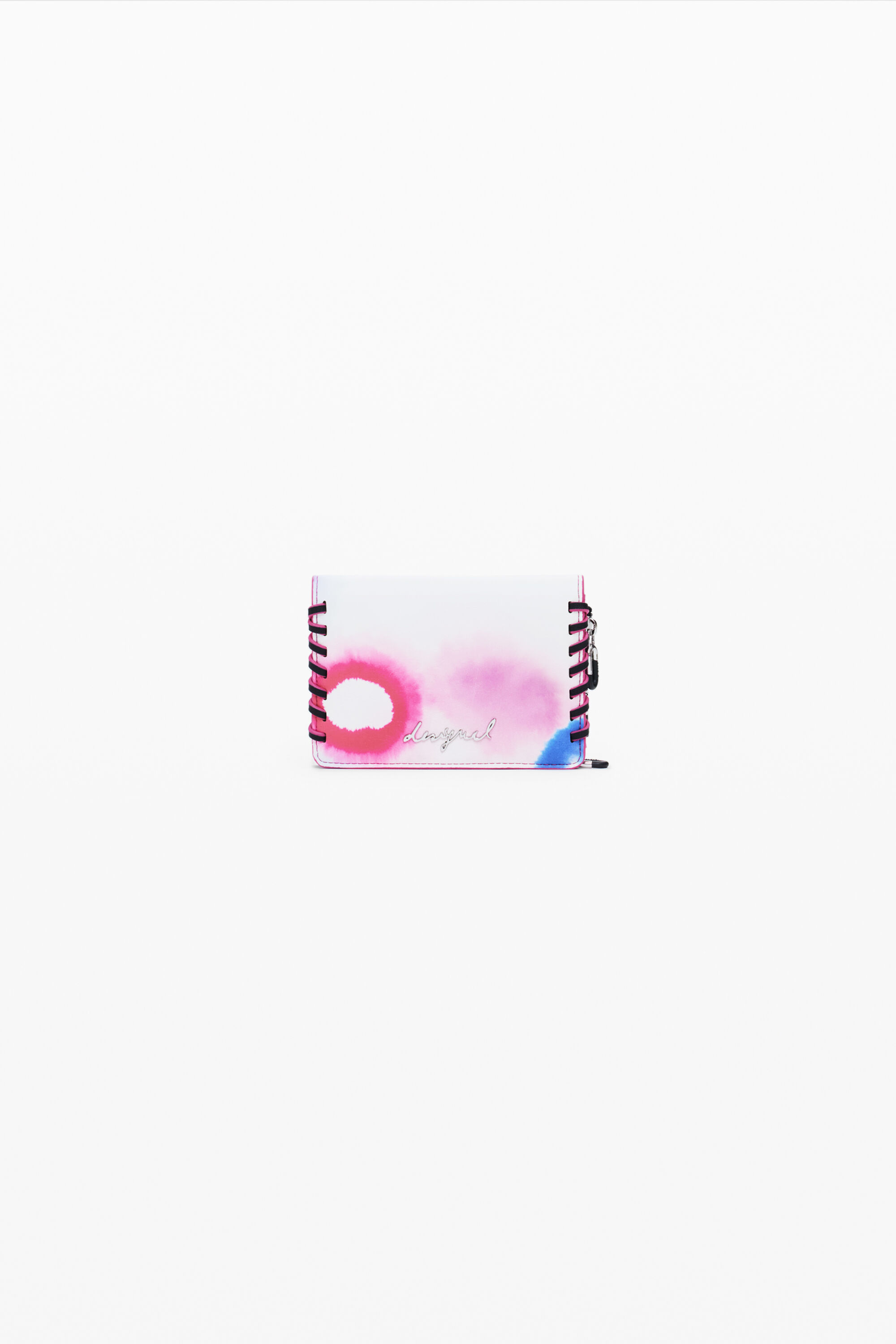 Petit porte-monnaie avec surpiqûres - Desigual - Modalova