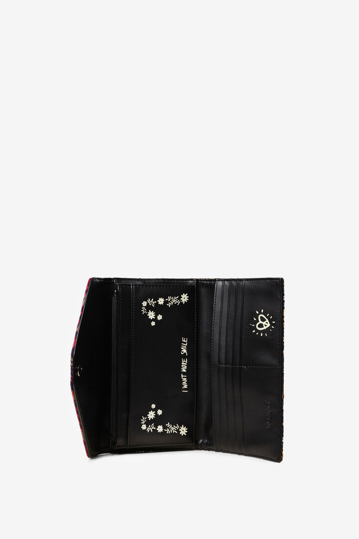 Porte-monnaie en tartan smile | Desigual