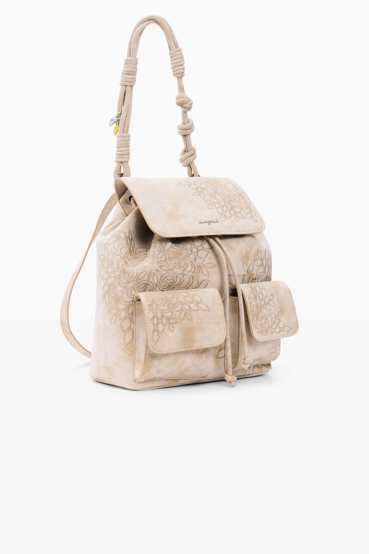 Small embroidered backpack | Desigual