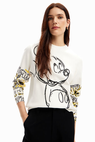 Jersei brodat Mickey Mouse | Desigual